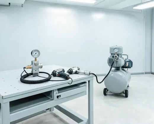 Light maintenance air tools bench